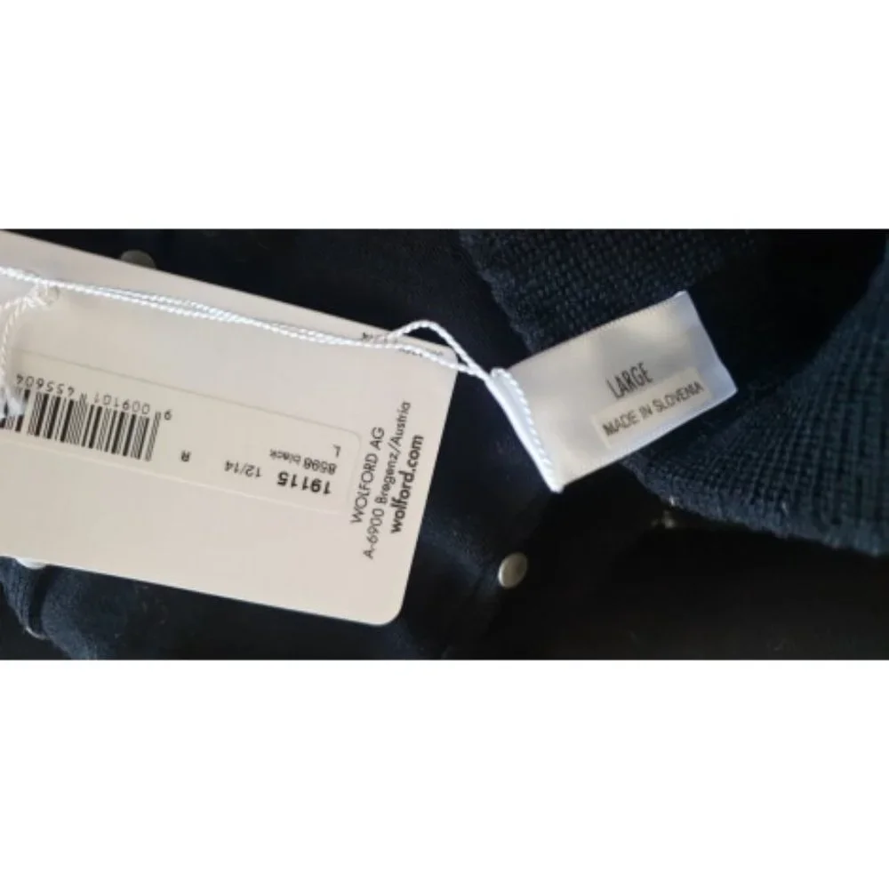 WOLFORD MERINO STUDS LEGGINGS black size L - Picture 8 of 8